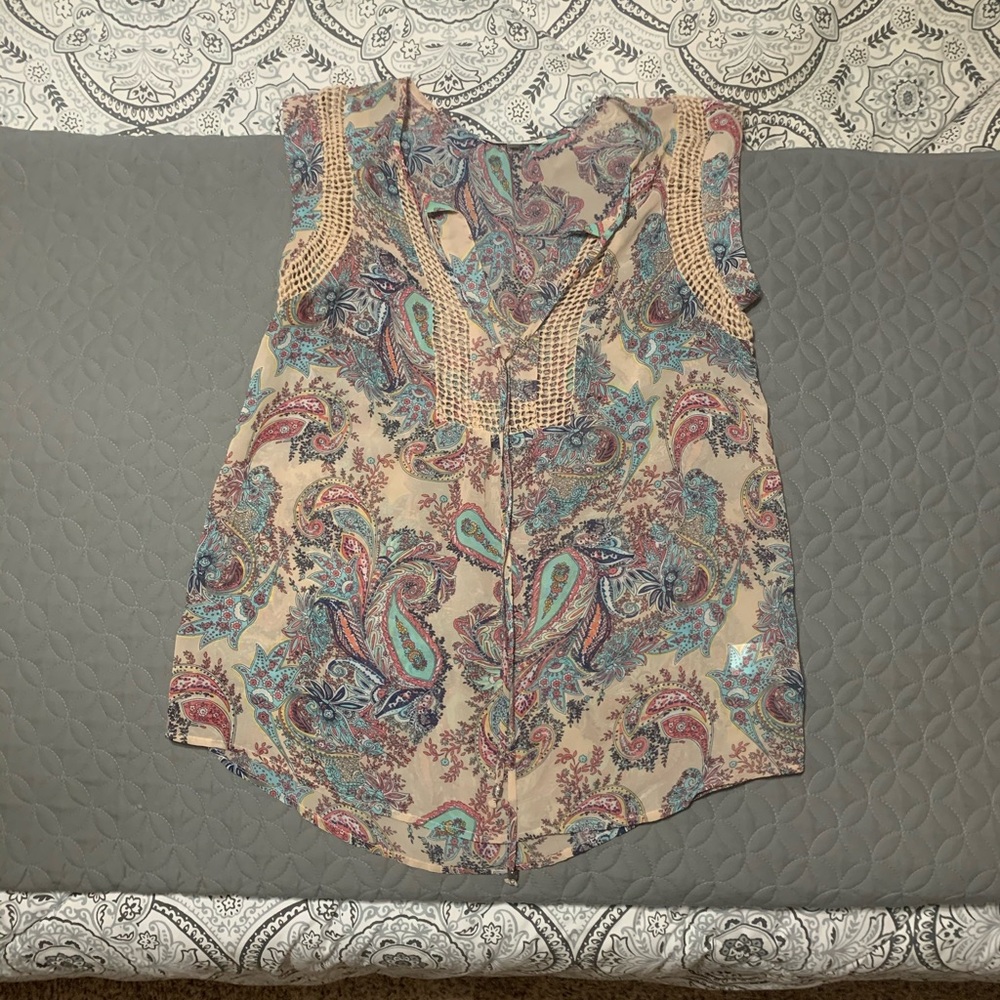 Sheer blouse